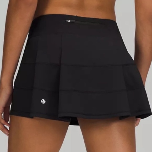 lululemon athletica Pants - Lululemon Pace Rival Mid-Rise Skirt Black Size 6